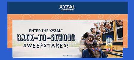 Win A $500 Walmart Gift Card In Xyzal’s Back-To-School Sweepstakes!